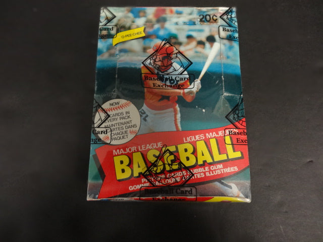 1980 OPC O-Pee-Chee Baseball Unopened Wax Box