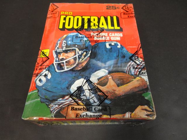 1980 Topps Football Unopened Wax Box (1979 Wrappers)