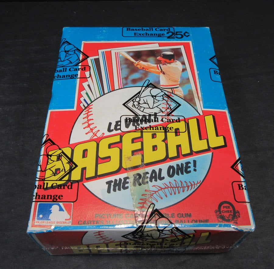 1982 OPC O-Pee-Chee Baseball Unopened Wax Box