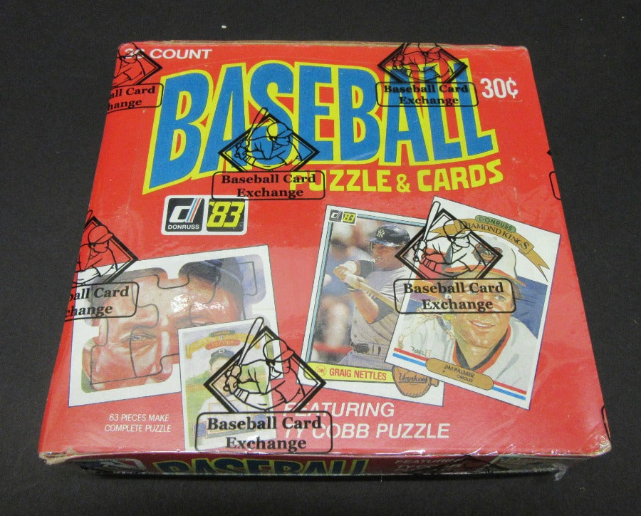 1983 Donruss Baseball Unopened Wax Box (FASC)