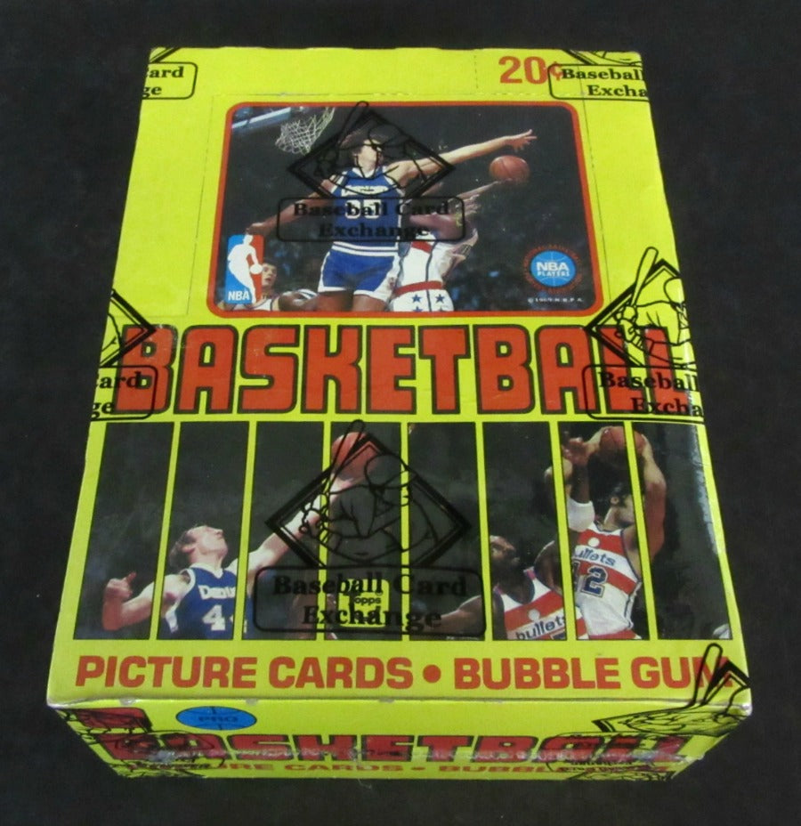 1979/80 Topps Basketball Unopened Wax Box (BBCE)