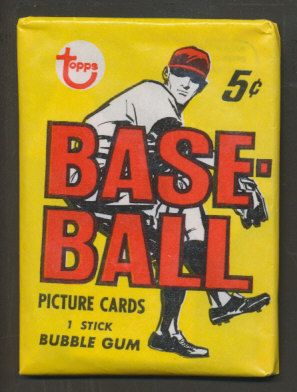 1968 Topps Baseball Unopened Series 1 Wax Pack