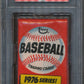 1976 Topps Baseball Unopened Wax Pack PSA 8 (1976 Series)