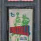 1972 Topps Football Unopened Series 2 Wax Pack PSA 9