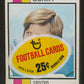 1973 Topps Football Unopened Cello Pack