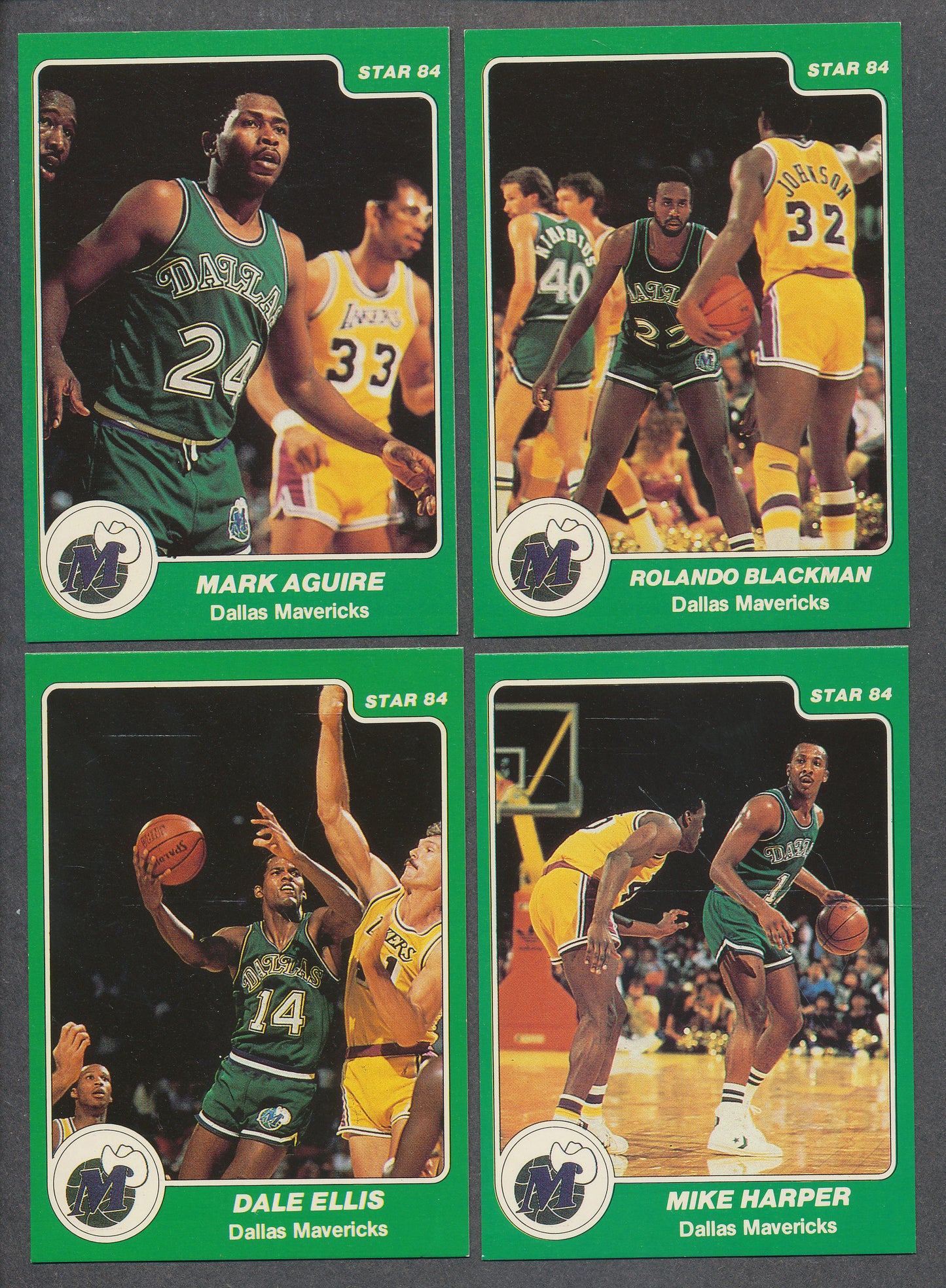 1984/85 Star Basketball Maverick's Arena Complete Set NM/MT