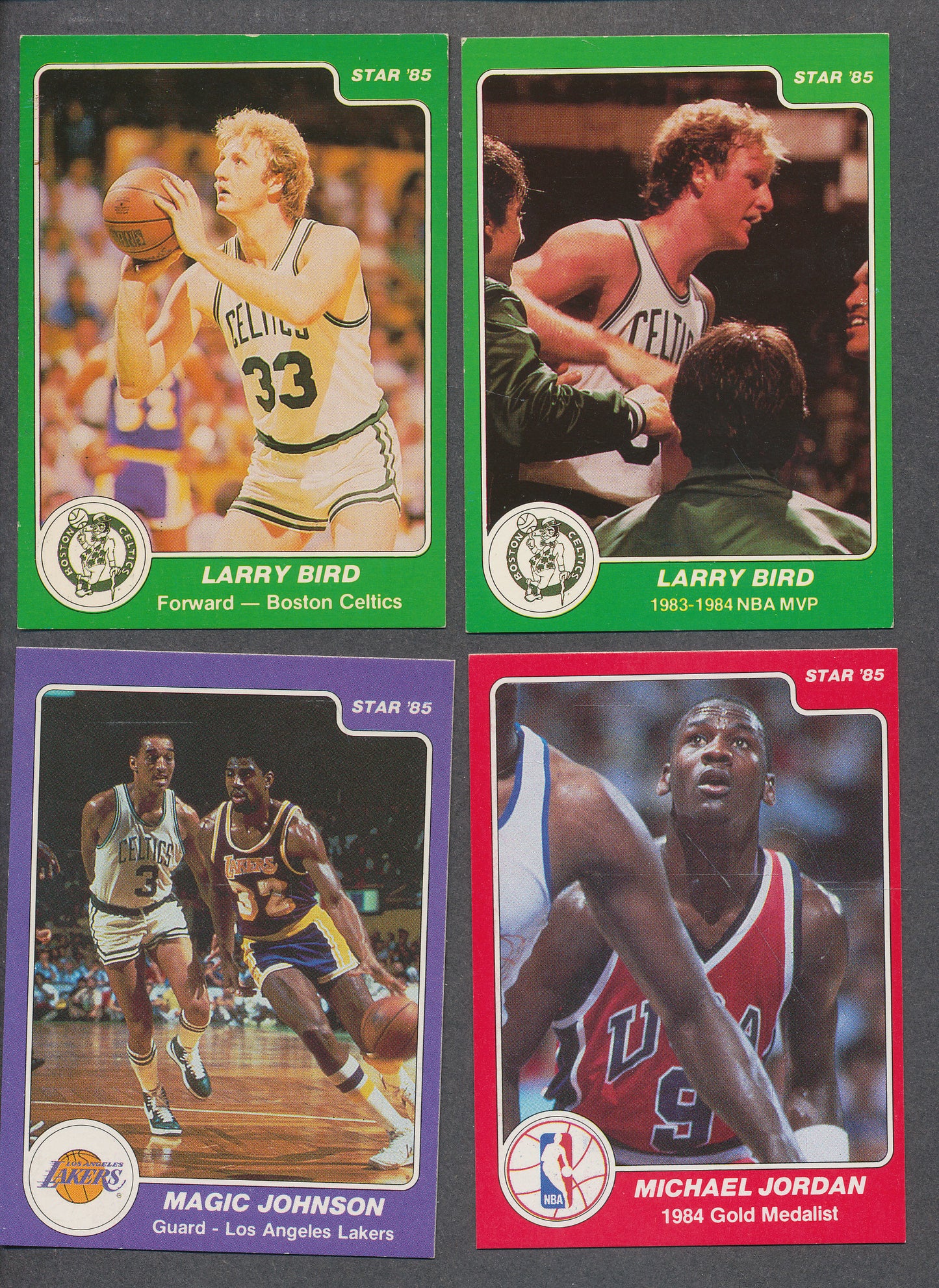 1984/85 Star Basketball Near Set (missing Jordan) NM NM/MT