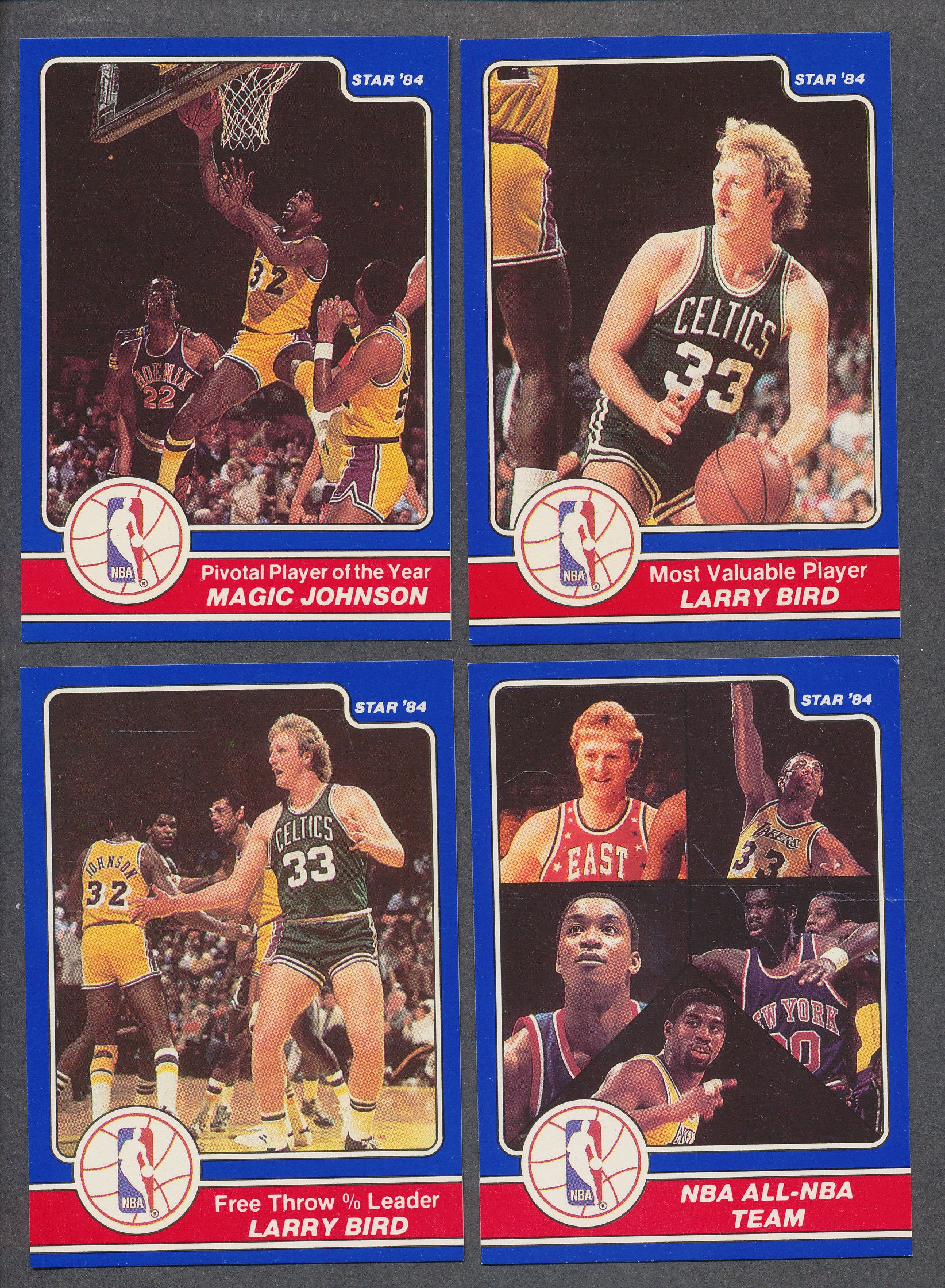 1984 Star Basketball Awards Banquet Complete Set NM NM/MT
