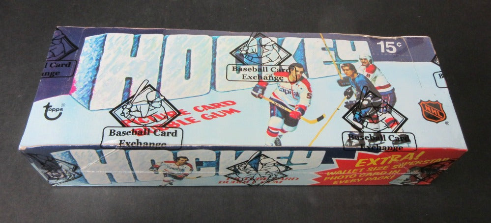 1976/77 Topps Hockey Unopened Wax Box