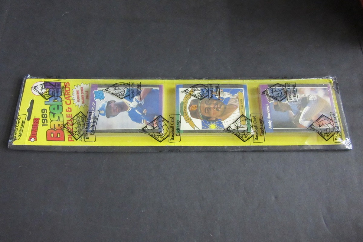 1989 Donruss Baseball Blister Pack (Griffey Jr. Top) (BBCE)