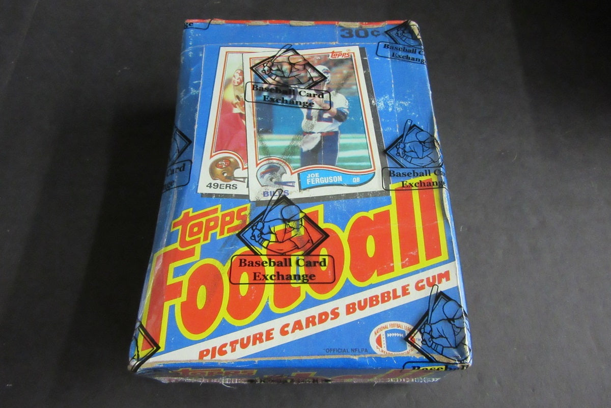 1982 Topps Football Unopened Wax Box (BBCE) (X-Out)