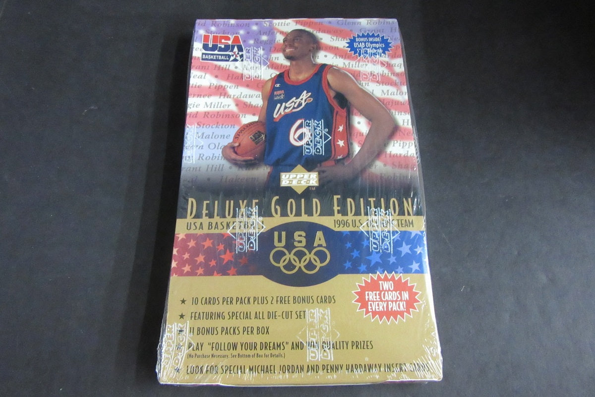 1996/97 Upper Deck Gold Edition Basketball Box (11/12)