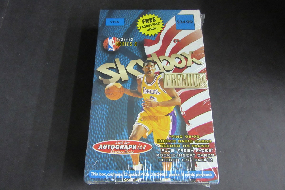 1998/99 Skybox Premium Basketball Blaster Box (16/8)