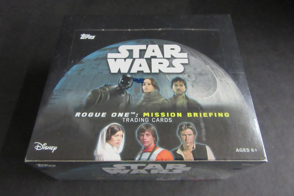 2016 Topps Star Wars Rogue One: Mission Briefing Box (24/6)
