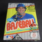 1989 Fleer Baseball Unopened Wax Box (FASC) (Code 91651)