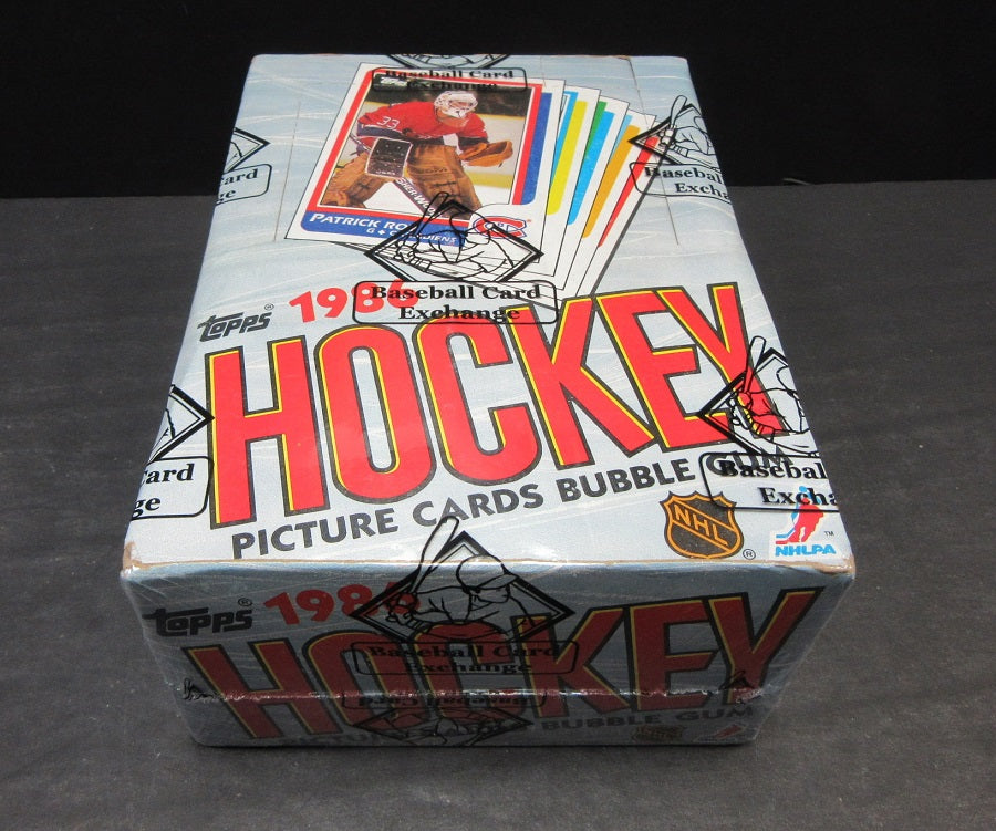 1986/87 Topps Hockey Unopened Wax Box (BBCE) (Non X-Out)