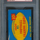 1965 Philadelphia Football Unopened Cello Pack PSA 5