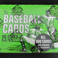 1975 Topps Baseball Unopened Cello Box