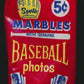 1960 Leaf Baseball Unopened Series 1 Wax Pack