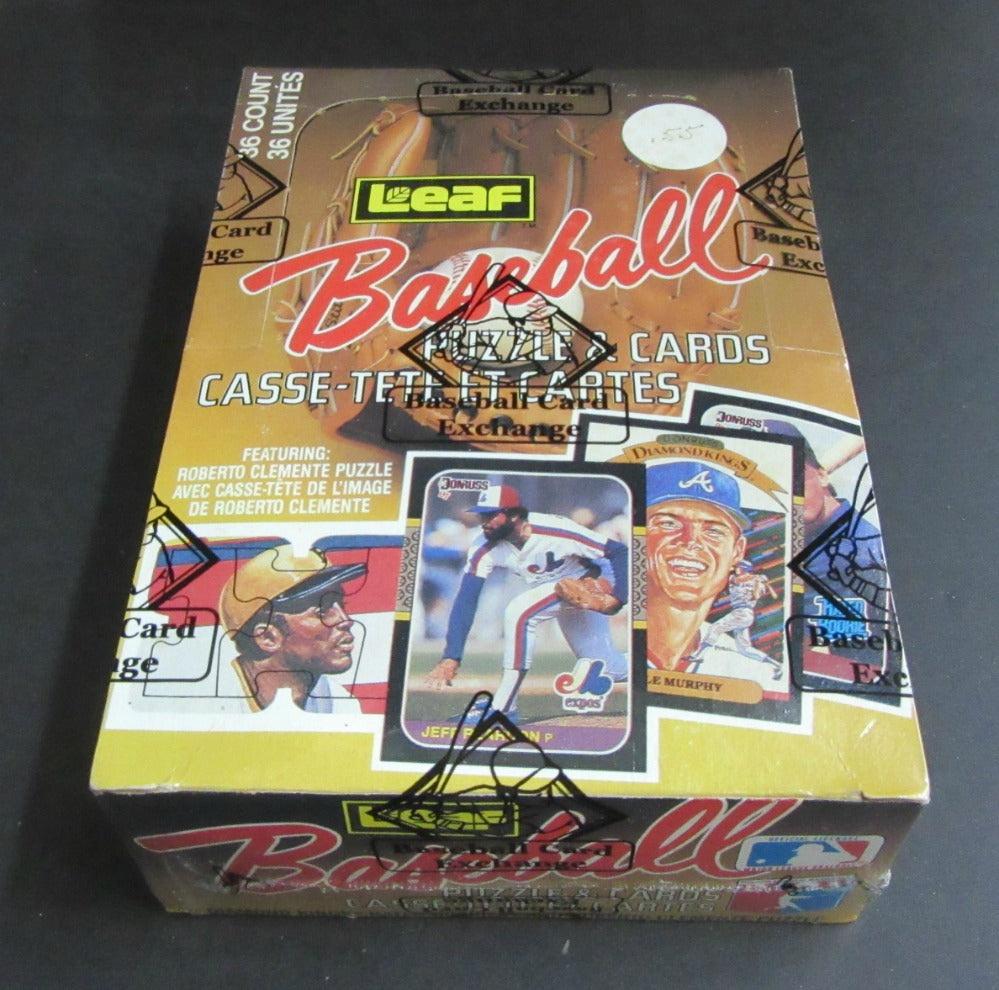 1987 Donruss Leaf Baseball Unopened Wax Box (BBCE)