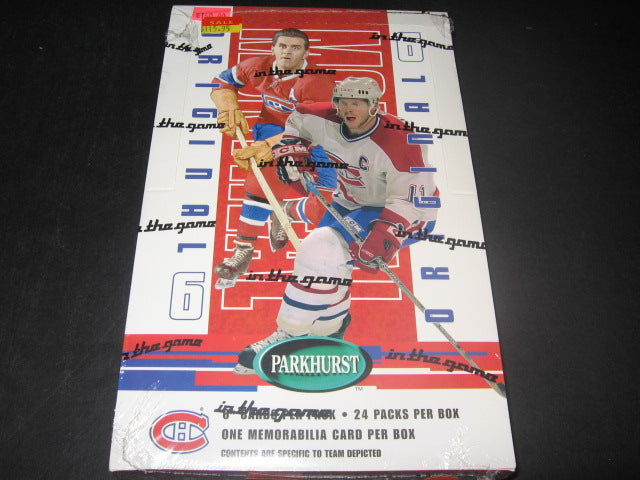 2003/04 ITG In The Game Parkhurst Original 6 Hockey Box (Canadiens)