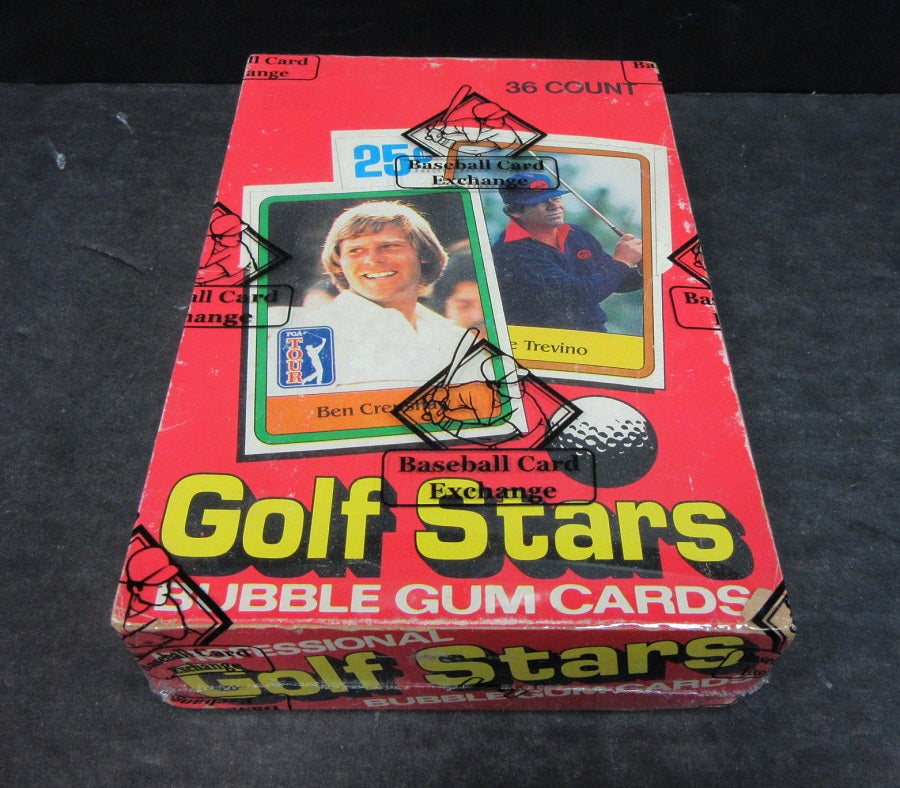1981 Donruss Golf Unopened Wax Box
