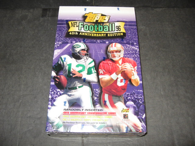 1996 Topps Football Box (Retail)