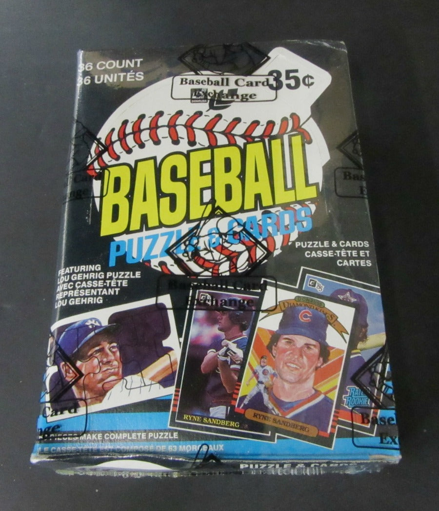 1985 Donruss Leaf Baseball Unopened Wax Box (BBCE)