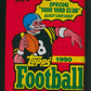 1990 Topps Football Unopened Cello Pack