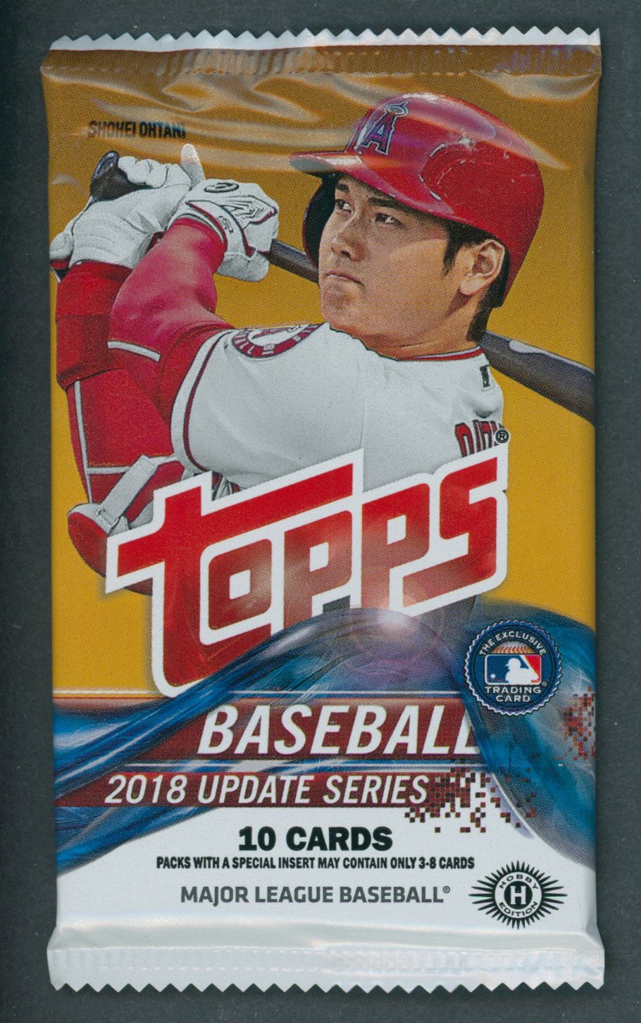 2018 Topps Baseball Unopened Update Series Pack (Hobby) (10)