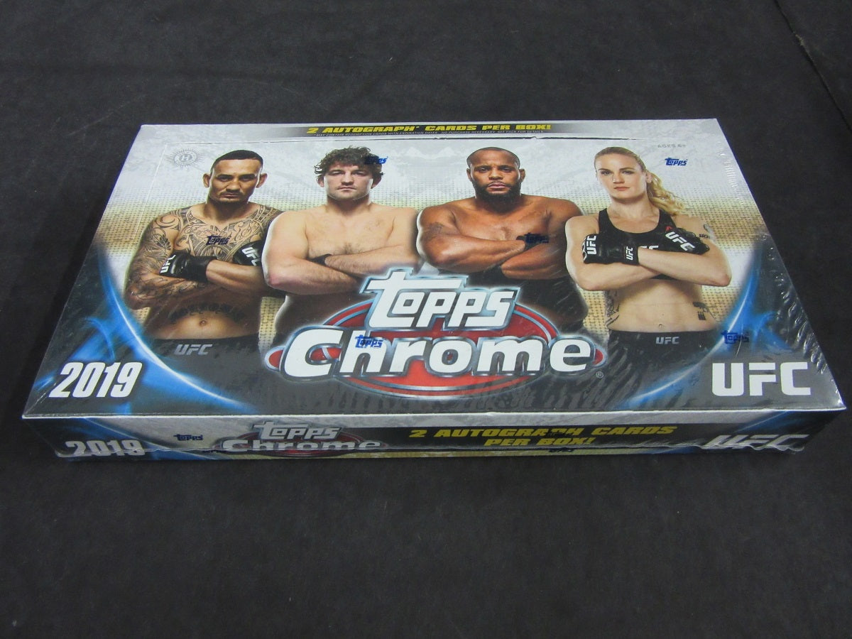 2019 Topps Chrome UFC Ultimate Fighting Championship Box (Hobby)