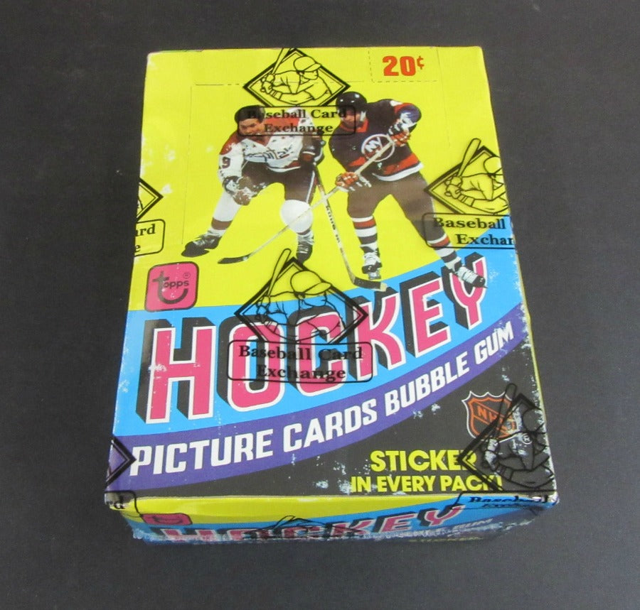 1978/79 Topps Hockey Unopened Wax Box (BBCE)