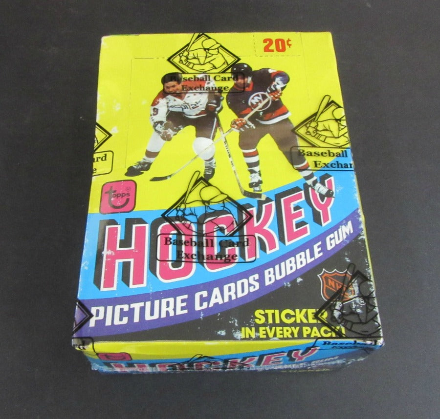 1978/79 Topps Hockey Unopened Wax Box (Authenticate)