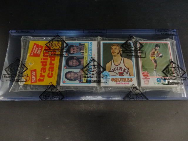 1973-74 Topps Basketball Unopened Rack Pack (Jabbar) (BBCE)