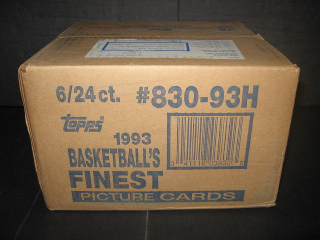 1993/94 Topps Finest Basketball Case (Hobby) (6 Box)