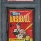 1965 Topps Baseball Unopened Series 1 Wax Pack PSA 6
