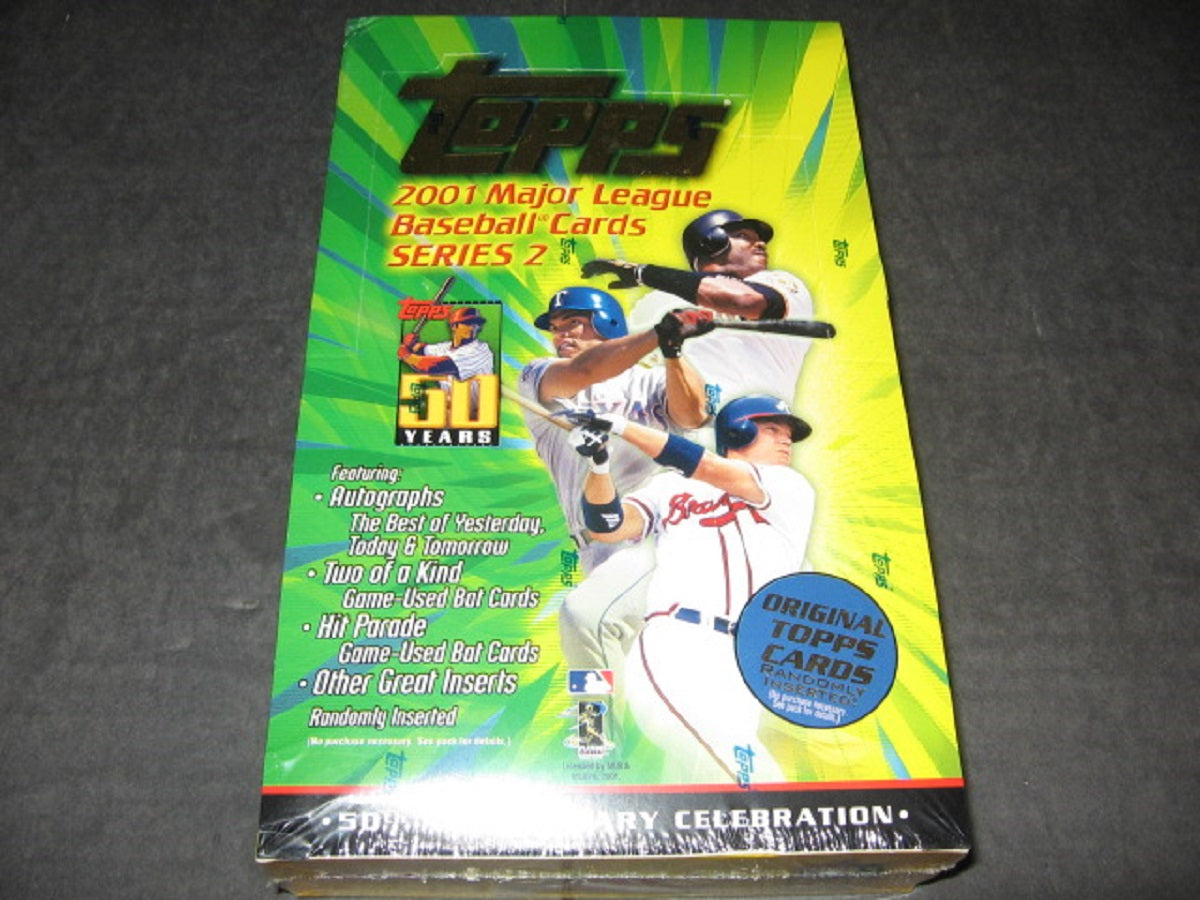 2001 Topps Baseball Series 2 Box (Retail)