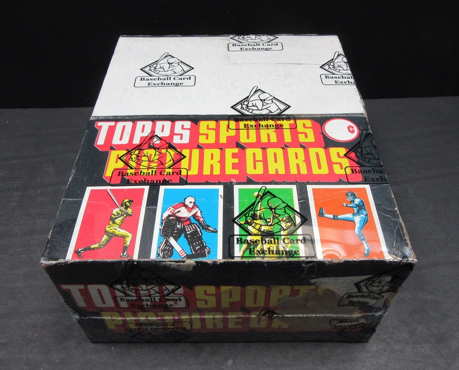 1984 Topps Football Unopened Rack Box (BBCE) (Non X-Out)