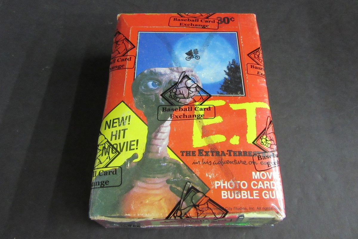 1982 Topps E.T. Unopened Wax Box (BBCE) (X-Out)