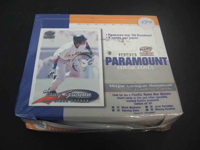 1999 Pacific Paramount Baseball Box (Retail)