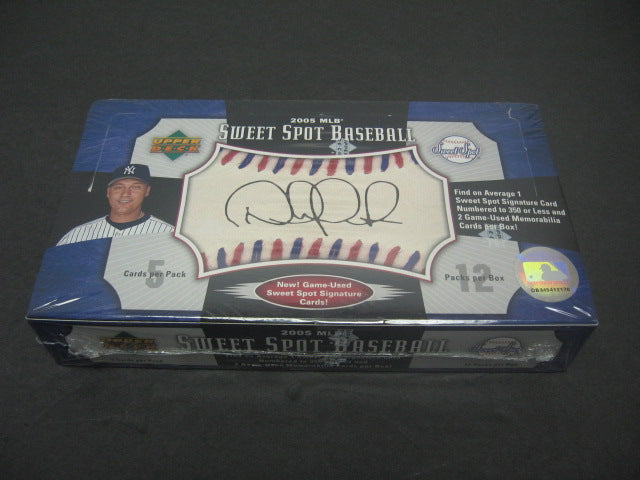 2005 Upper Deck Sweet Spot Baseball Box (Hobby)