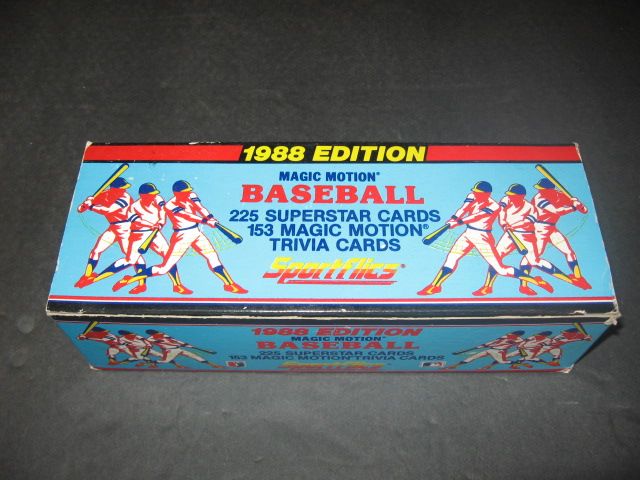 1988 Sportflics Baseball Factory Set