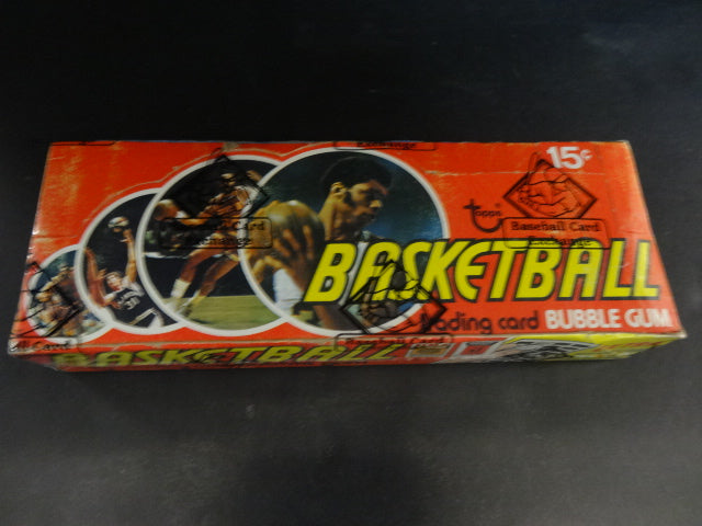 1974/75 Topps Basketball Unopened Wax Box