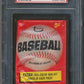 1966 Topps Baseball Unopened Wax Pack PSA 8