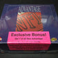 1998 Collectors Edge Advantage Football Box (Retail) (Bonus)