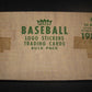 1984 Fleer Baseball Unopened Vending Case (24 Box) (Sealed)