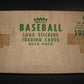 1984 Fleer Baseball Unopened Vending Case (24 Box) (Authenticate)
