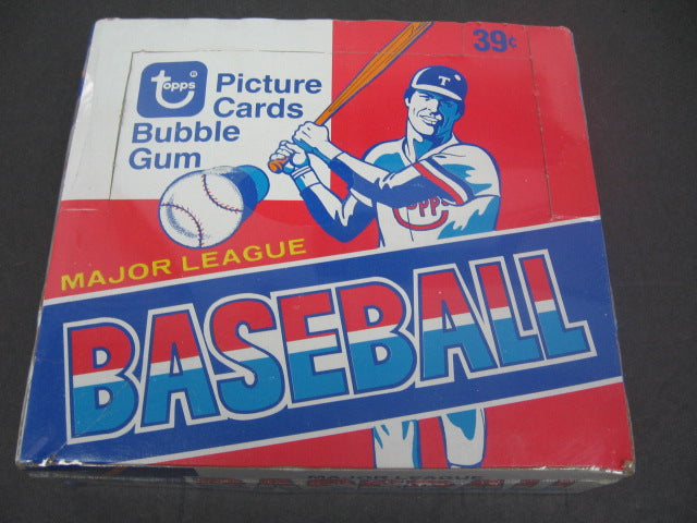 1980 Topps Baseball Unopened Cello Box w- Stars Box 1