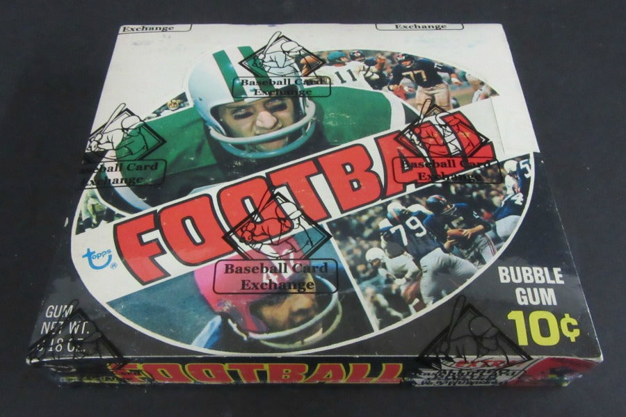 1970 Topps Football Unopened Series 1 Wax Box (Authenticate)