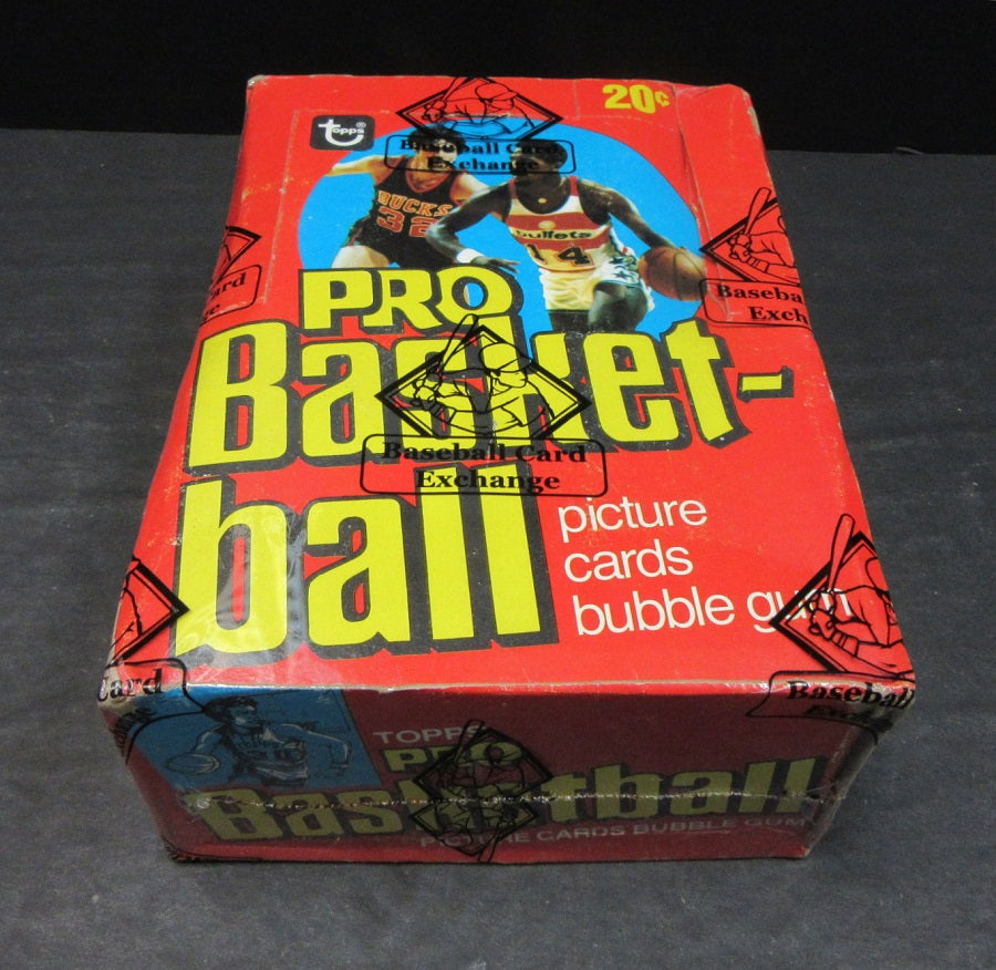 1978/79 Topps Basketball Unopened Wax Box